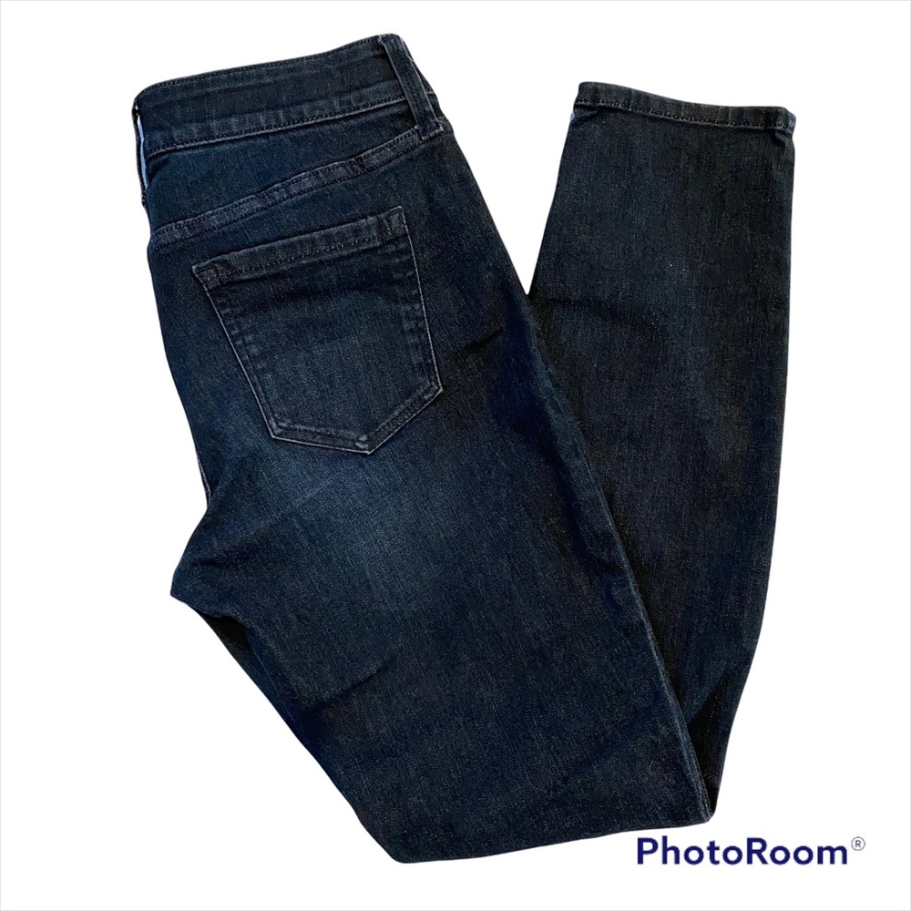 Liz Claiborne Jeans Classic Skinny 6 Petite Dark Wash Comfort Waist